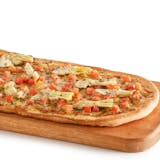 Creamy Pesto Artichoke Flatbread